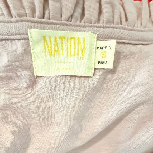 Nation LTD Lavender Prima Cotton T-Shirt - Picture 6 of 6